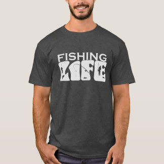 フィッシングライフ スケーラブルベクターグラフィックス Tシャツ