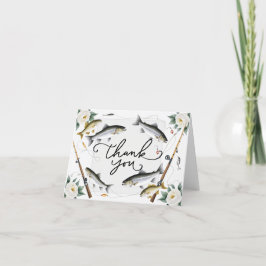 フィッシングラバー 感謝を込めて　魚と花を サンキューカード