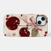 フィッシングラバーiPhoneケース | 山と川の魚 iPhone 15ケース (裏面横)
