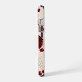 フィッシングラバーiPhoneケース | 山と川の魚 iPhone 15ケース (左側面)