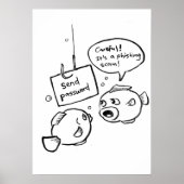 フィッシング詐欺 ポスター (正面)