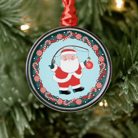 フィッシング クリスマス 陶器 オーナメント (ツリー)