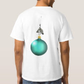 フィッシング クリスマス Tシャツ (裏面)