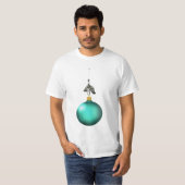 フィッシング クリスマス Tシャツ (正面フル)
