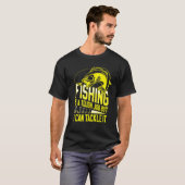フィッシング ノベルティ 釣り好き男性向け Tシャツ (正面フル)