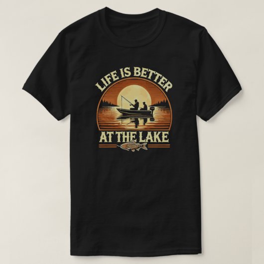 フィッシングTシャツ Tシャツ (デザイン正面)