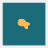 フィッシー・フィッシー・キッズ・ティール 壁紙 (正面)