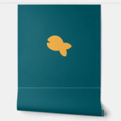 フィッシー・フィッシー・キッズ・ティール 壁紙 (ほどく)