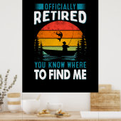 フィッシ退職したェの贈り物 ポスター (キッチン)