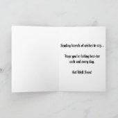 "フィッターズ" 快復祝いカード カード (内部)