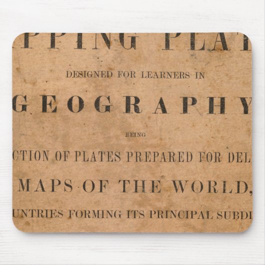 フィッチのマッピングプレート マウスパッド (正面)