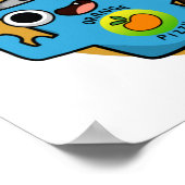 フィッツィーおもしろいフィットFizzy Cola Pun ポスター (角)