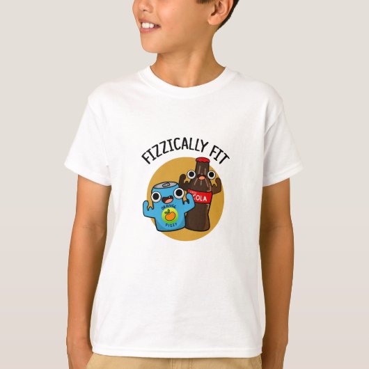 フィッツィーおもしろいフィットFizzy Cola Pun Tシャツ (正面)
