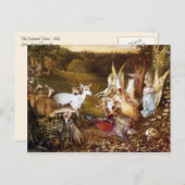 フィッツジェラルドの「魅惑の森」 ポストカード (正面/裏面)