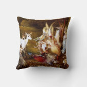 フィッツジェラルドの『魔法のかかった森』枕 クッション (裏面)