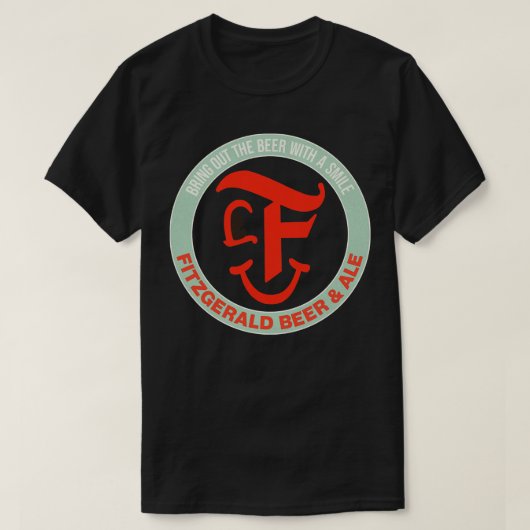 フィッツジェラルドレトロデフンビアエール Tシャツ (デザイン正面)