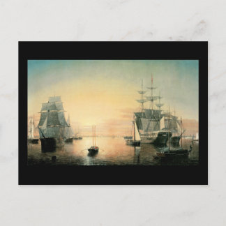 フィッツヒューレーンボストンハーバー ポストカード