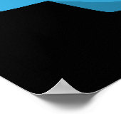 フィッツリおもしろいーにフィットFizzy Cola Pun Dark BG ポスター (角)