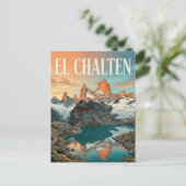 フィッツロイ山 ポストカード (スタンド正面)