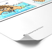 フィッツ氏：教えられる1 – 水泳 ポスター (角)