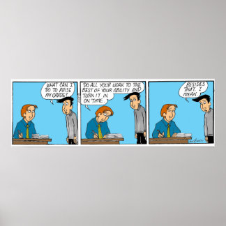 フィッツ氏：私の成績を上げるか？ポスター ポスター