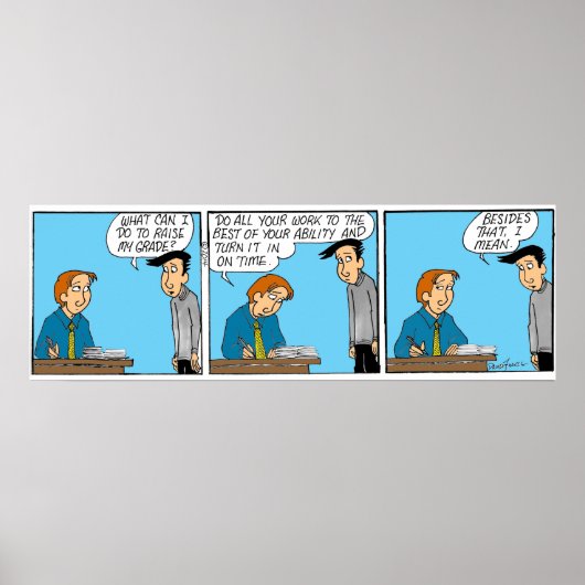 フィッツ氏：私の成績を上げるか？ポスター ポスター (正面)