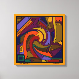 フィッティングに疲れた – ちょうど私でなければならない キャンバスプリント