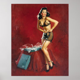 フィッティングピンアップ ポスター