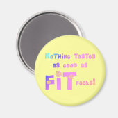 フィットほど美味しい味は感じない マグネット (正面/裏面)