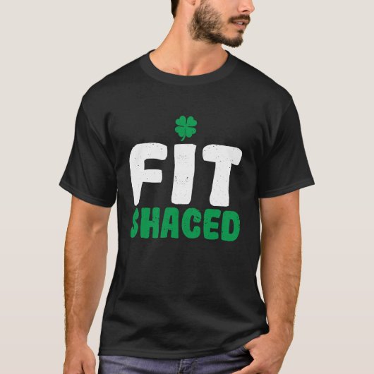 フィットシェッおもしろいドアイリッシュルーツプライドSt patricks day Tシャツ (正面)