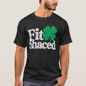 フィットシャケードアイリッシュおもしろいドリンクSt patricks day Tシャツ (正面)