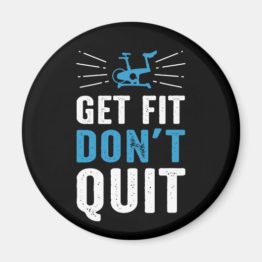 フィットスピンジムやめのモチベーションを取得 – Blue マグネット (正面)