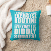 フィットネスおもしろいジム クッション (ブランケット)