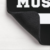 フィットネスおもしろいトレーニングマッスルのインストール マウスパッド (コーナー)