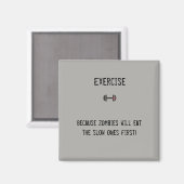 フィットネスおもしろい好きのマグネット! マグネット (正面/裏面)