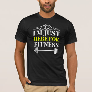 フィットネスだけが目的 Tシャツ