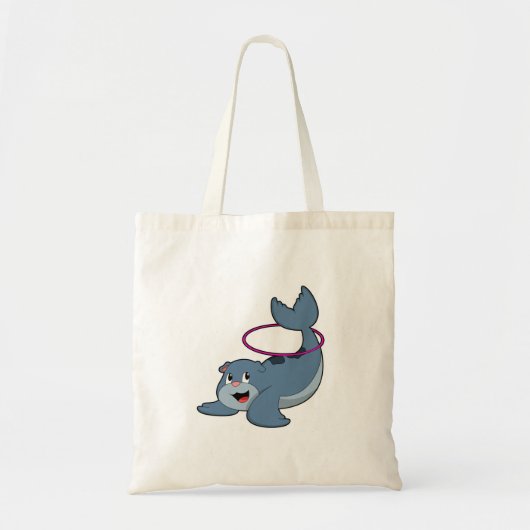 フィットネスでシールフィットネスタイヤ.PNG トートバッグ (正面)