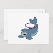 フィットネスでフィットネスタイヤのシール.PNG ポストカード (正面/裏面)