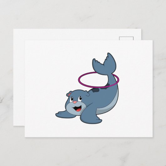 フィットネスでフィットネスタイヤのシール.PNG ポストカード (正面/裏面)