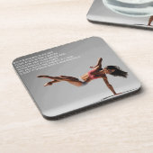 フィットネスとジムのモチベーション コースター (左側)