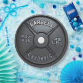 フィットネスとジムのモチベーション ペーパープレート (パーティー)