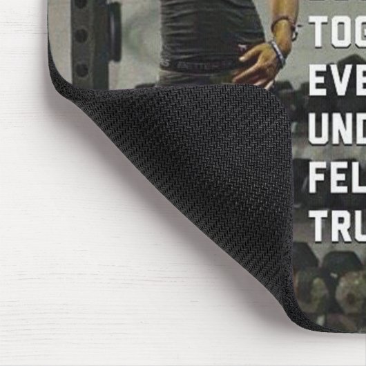 フィットネスとジムのモチベーション マウスパッド (コーナー)