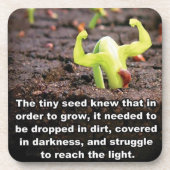 フィットネスとボディビル動機 コースター (正面)