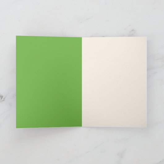 フィットネスのひよこの挨拶状 カード (内部)