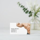 フィットネスのコーチ 名刺 (スタンド正面)