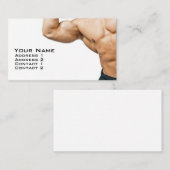 フィットネスのコーチ 名刺 (正面/裏面)