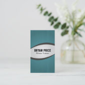 フィットネスのコーチ-名刺 名刺 (スタンド正面)