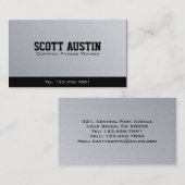 フィットネスのトレーナー-名刺 名刺 (正面/裏面)