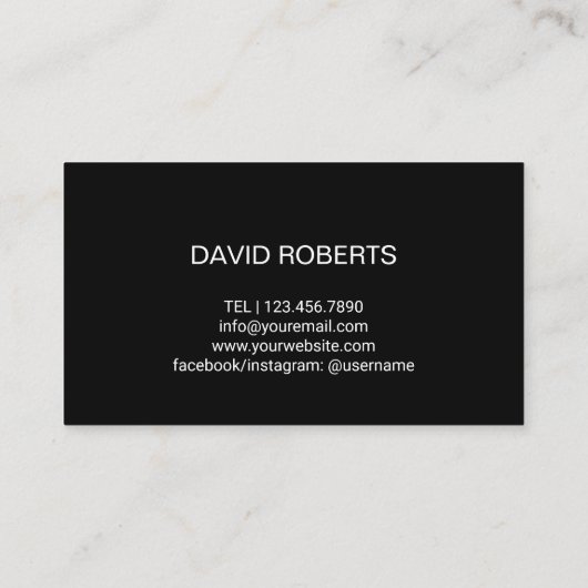 フィットネスのパーソナルトレーナーのボディービルダーのプロフェッショナル 名刺 (裏面)