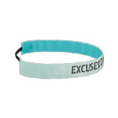 フィットネスのモチベーション:言い訳はカロリーを燃やさない アスレチックヘッドバンド (左)